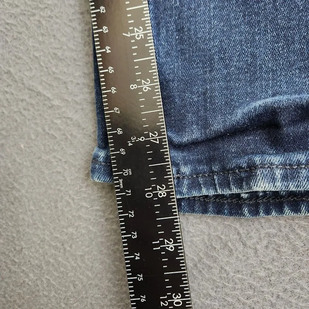 Banana Republic Factory Men 34X30(28) Slim Fit Casual Jeans Dark Wash Denim